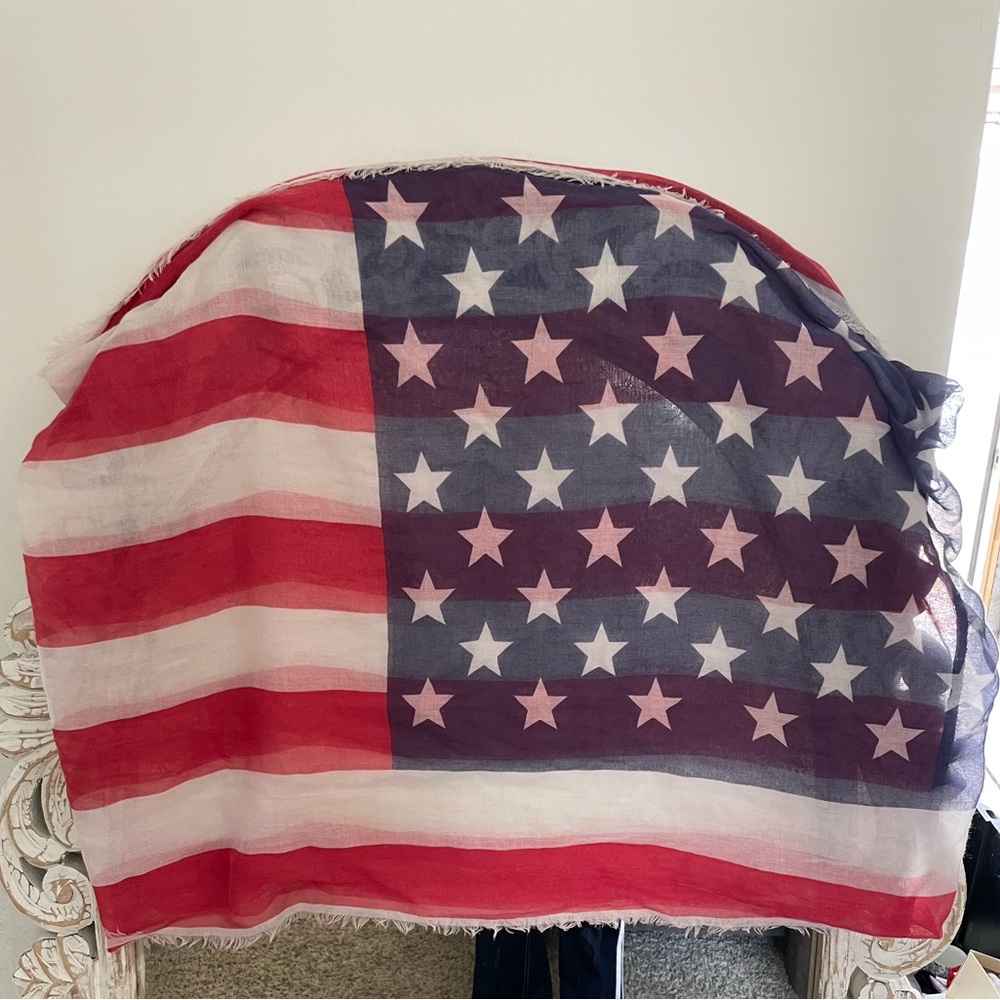American Flag Infinity Scarf